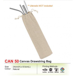 [ECO Series] Canvas Drawstring Bag - CAN50